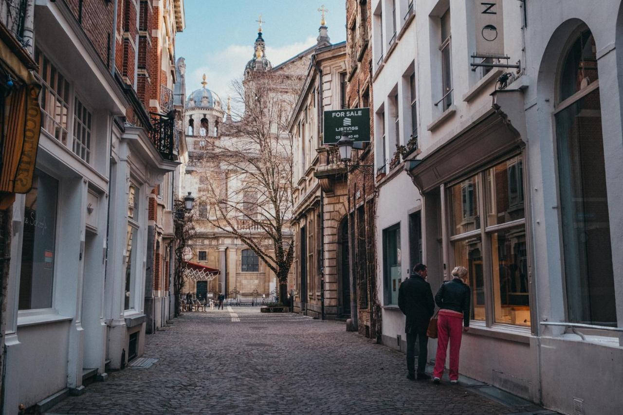 Huize 'De Moriaan' In Historic Center Villa Antwerpen Exteriör bild
